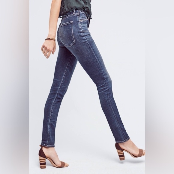 Citizens Of Humanity Carlie Dark Blue High Rise Skinny Jeans Size 27 - Picture 8 of 12